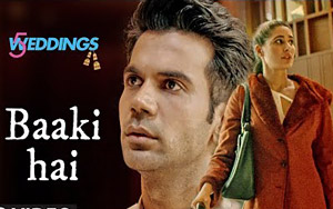 Watch Baaki Hai  song from the upcoming movie `5 Weddings`<br>Singer: Sonu Nigam, Shreya Ghoshal<br>Music: Vibhas<br>Lyrics:Abhendra kumar Upadhyay<br>Cast: Nargis Fakhri, Rajkummar Rao, Bo Derek and Candy Clark<br>Directed by Namrata Singh Gujral