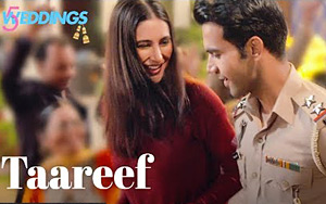 Watch Tareef song from the upcoming movie `5 Weddings`<br>Singer: Palak muchhal, Romy Tahlie, Rockon Tanuj<br>Lyrics: Abhendra Kumar Upadhyay<br>Music: Vibhas<br>Cast: Nargis Fakhri, Rajkummar Rao, Bo Derek and Candy Clark<br>Directed by Namrata Singh Gujral