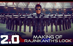 Making of Rajinikanth's Look - 2.0