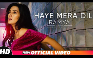 Punjabi Song Haye Mera Dil by Ramya ft. Ali Merchant and Lekha Prajapati 