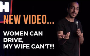 Women Can Drive, My Wife Can't - Stand-up Comedy by Kamal Trilok Singh