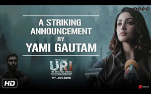 URI - A Striking Announcement By Yami Gautam