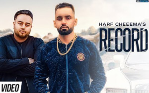 Punjabi Song Record by Harf Cheema