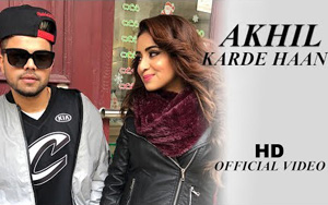 Punjabi Song Karde Haan by AKHIL ft. Musskan