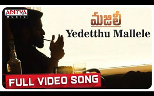 Telugu Song Yedetthu Mallele - Majili