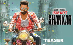 Teaser of Telugu Movie Ismart Shankar ft. Ram and Nidhhi Agerwal