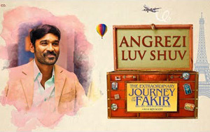 Watch Angrezi Luv Shuv song from the upcoming French English-language comedy-adventure film The Extraordinary Journey Of The Fakir<br>
Composed by Amit Trivedi<br>
Lyrics: Anvita Dutt<br>
Singers: Amit Trivedi & Jonita Gandhi<br>
Starring: Dhanush, Berenice Bejo, Erin Moriarty, Barkhad Abdi, Ben Miller, Gerard Jugnot, Amruta Sant & Hearty Singh<br>
Directed by Ken Scott