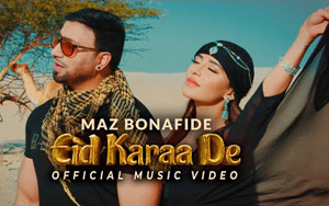 Punjabi Song Eid Karaa De by Maz Bonafide ft. Angela Krislinzki