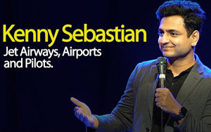 Why Jet Airways Failed and Airports in India - Stand Up Comedy by Kenny Sebastian