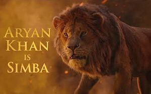 Aryan Khan as Simba - The Lion King