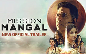 Presenting the new official trailer of upcoming Bollywood Sci-fi drama film Mission Mangal<br>
Directed by Jagan Shakti<br>
Starring: Akshay Kumar, Vidya Balan, Taapsee Pannu, Sonakshi Sinha, Sharman Joshi, Kirti Kulhari, Nithya Menen, H. R. Dattatrey<br><br>