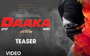 Trailer of Punjabi Movie Daaka ft. Gippy Grewal and Zarine Khan