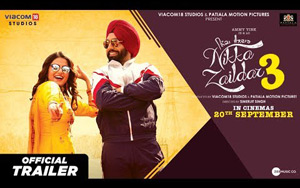 Trailer of Punjabi Movie Nikka Zaildar 3