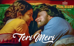 Presenting the full video of the song Teri Meri from the movie #Pehlwaan<br>
Singers: Hriday Gattani, Aditi Paul, Rahul Nambiar<br>
Music: Arjun Janya<br>
Lyrics: Astha Jagiasi, Sujeet Shetty<br>
Actors: Kichcha Sudeepa, Suniel Shetty, Aakanksha Singh, Sushant Singh, Kabir Duhan Singh, Sharath Lohitashva, Avinash