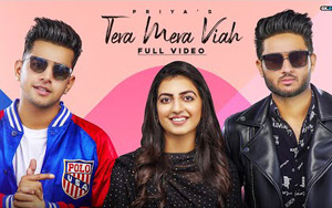 Punjabi Song Tera Mera Viah by PRIYA ft. Rav Dhillon