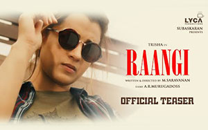 Teaser of Tamil Movie RAANGI