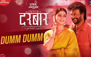 DARBAR (Hindi) - Dumm Dumm (Lyric Video) ft. Rajinikanth