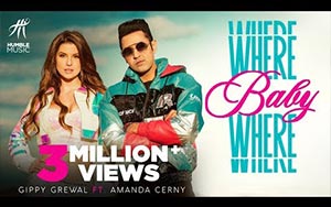 Punjabi Song Where Baby Where Gippy Grewal ft. Amanda Cerny