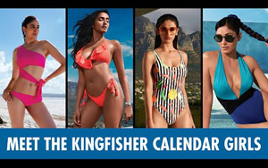 FIRST LOOK of the Making of the Kingfisher Calendar 2020