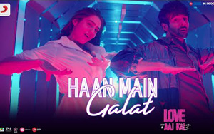 It`s the season to own your galtiyaan like a badass, this ultimate party track Haan Main Galat from the upcoming Bollywood movie Love Aaj Kal is here to make you dance like never before!<br>
Music: Pritam<br>
Singers: Arijit Singh & Shashwat Singh<br>
Lyrics: Irshad Kamil<br>
Starring: Kartik Aaryan, Sara Ali Khan, Arushi Sharma<br>
Directed by Imtiaz Ali