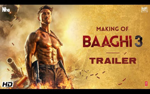 Making Of Baaghi 3 Trailer 