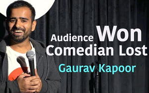 Between The Jokes - Crowd Work - Gaurav Kapoor| Audience Won Comedian Lost