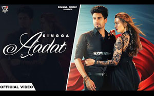 Punjabi Song Aadat By Singga