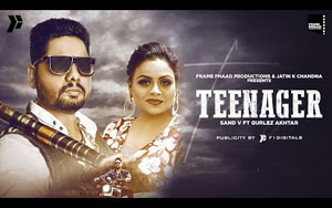 Punjabi Song Teenager By Sand V ft. Gurlez Akhtar