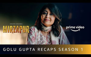 Golu Gupta Recaps Mirzapur - Shweta Tripathi Sharma - Amazon Original