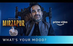 Kaleen Bhaiya's Mood | Mirzapur 2 - Pankaj Tripathi - Amazon Prime Video