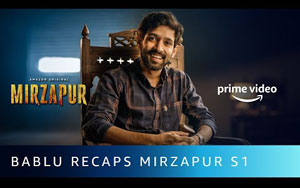 Bablu Bhaiya Recaps Mirzapur S1 - Vikrant Massey - Amazon Original