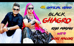 Haryanvi Song Black Ghagro By Raju Punjabi  ft. Gori Nagori