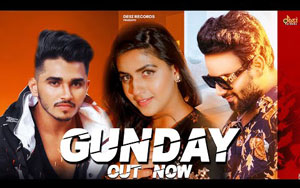 Haryanvi Song Gunday By Devender Ahlawat ft. Nitin Gill, Pranjal Dahiya