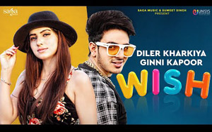 Haryanvi Song Wish By Diler Kharkiya ft. Ginni Kapoor