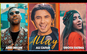 Sindhi Song Allay (Munja Mar Wara) By Ali Zafar ft. Urooj Fatima, Abid Brohi