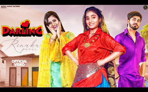 Haryanvi Song Darling By Renuka Panwar, UK Haryanvi ft. Anjali Raghav, Aman Jaji