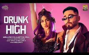 Drunk N High (Official Video) - Mellow D, Aastha Gill ft. Adah Sharma