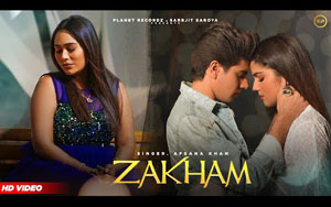 Punjabi Song Zakham By Afsana Khan ft. Kunwarr