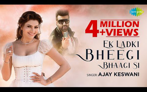 Ek Ladki Bheegi Bhaagi Si Song By Ajay Keswani ft. Urvashi Rautela