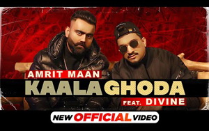 Punjabi Song Kaala Ghoda By Amrit Maan x Divine