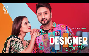 Punjabi Song Designer Suit By Pavvy Virk