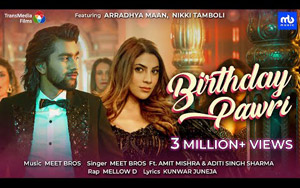 Birthday Pawri - Music Video By Meet Bros, Amit Mishra ft. Nikki Tamboli