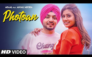 Punjabi Song Photoan By Akaal ft. Anjali Arora