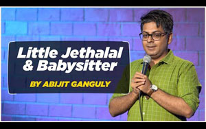 Little Jethalal and Babysitter Comedy by Abijit Ganguly