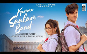 Punjabi Song Kinne Saalan Baad by Goldie Sohel ft. Avneet Kaur, Rohan Mehra