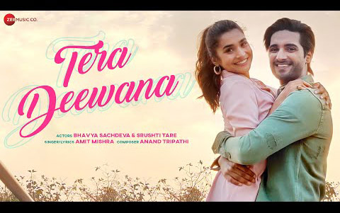 Tera Deewana - Music Video - Amit Mishra ft. Bhavya Sachdeva, Srushti Tare