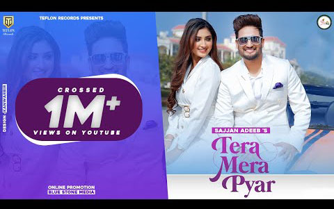 Punjabi Song Tera Mera Pyar By Sajjan Adeeb, Simar Kaur ft. Isha Sharma