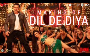 Radhe - Dil De Diya - Making - Salman Khan, Jacqueline Fernandez