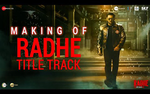 Radhe - Making of Radhe Title Track