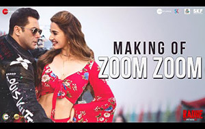 Radhe - Zoom Zoom Song Making